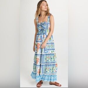 Farm Rio Dress XS. Wore it once. Bad at taking photos but it’s good as new!!